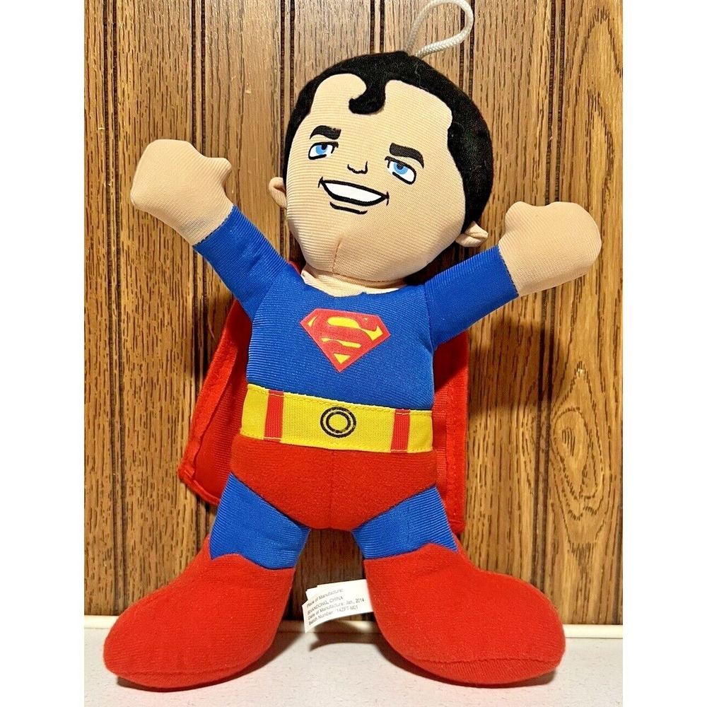 DC Super Friends Plush Superman Doll 9" Soft Stuffed Animal Toy Factory 2019